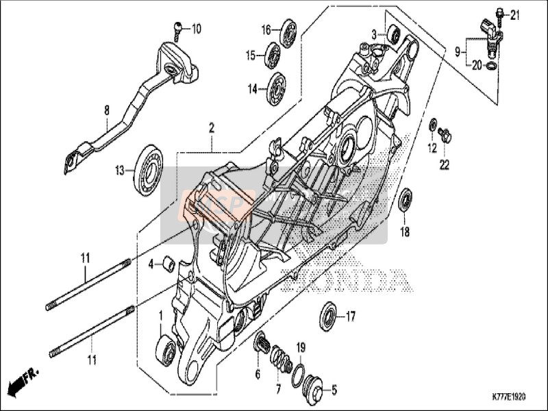 Left Crankcase